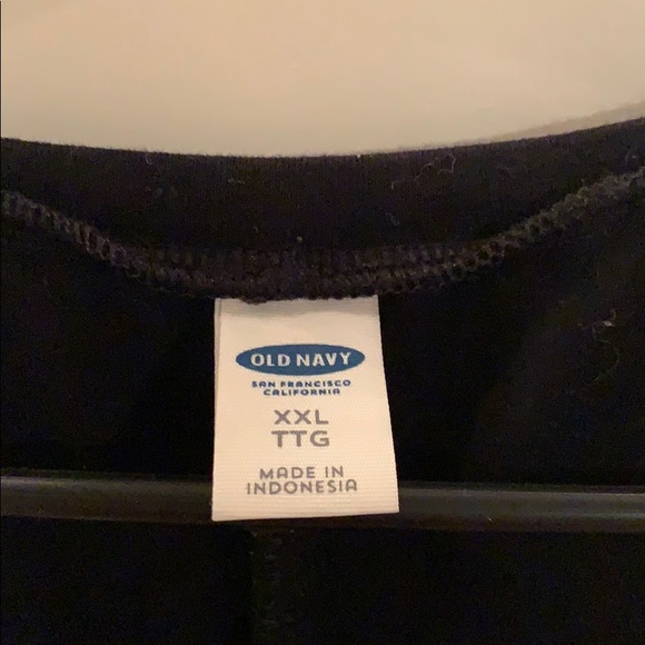 Old Navy Black Tee Dress - Picture 2 of 2